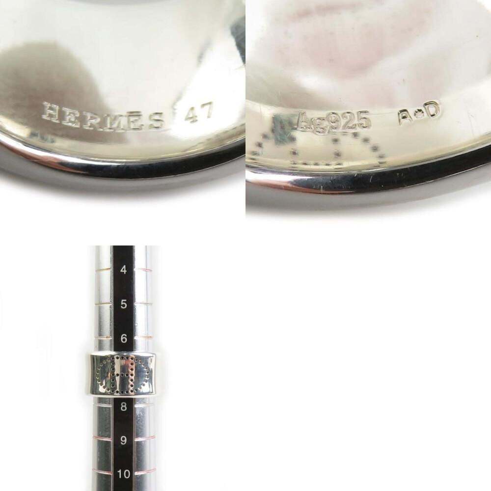 Hermes Herms Eclipse Ribbon Ring, 925 Sterling Si… - image 5